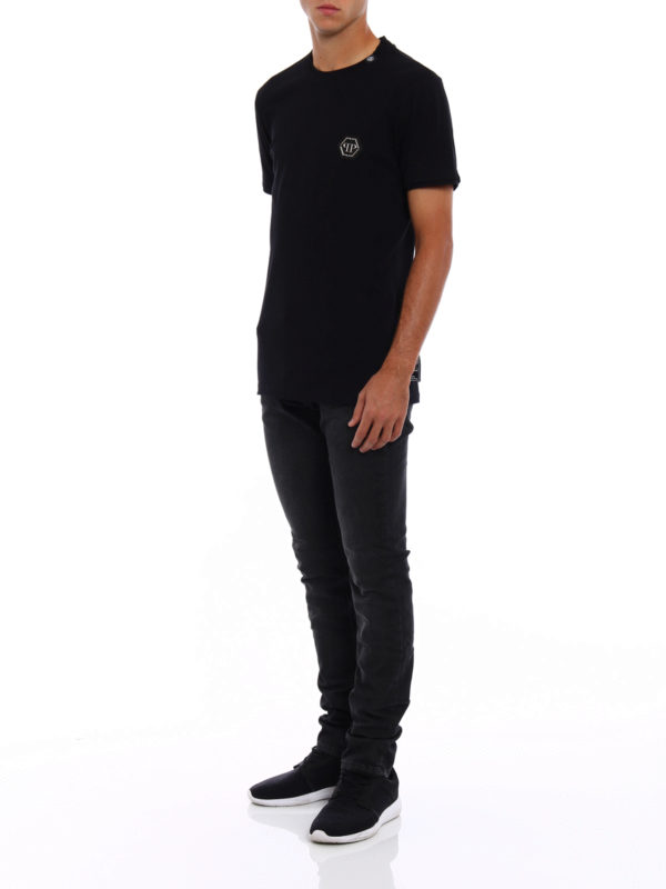 T-Shirt - Schwarz shop online: PHILIPP PLEIN