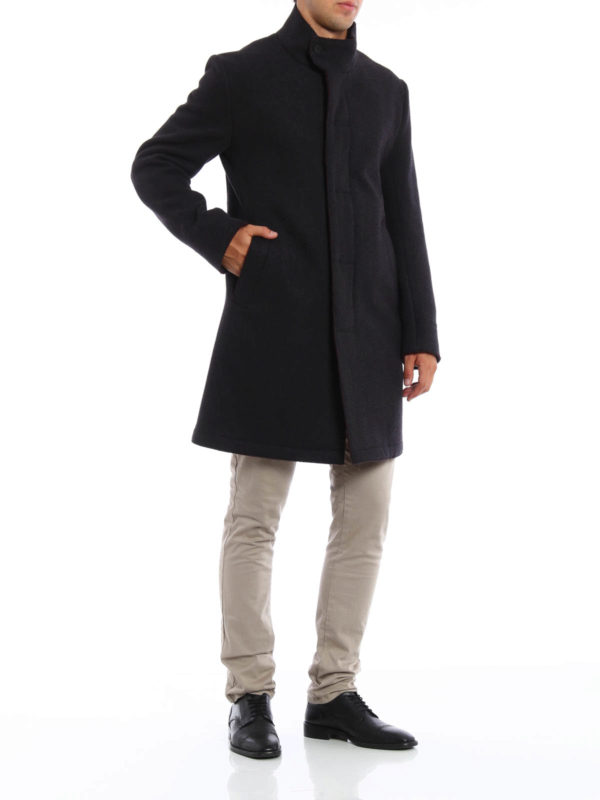 Warm wool coat shop online: KENZO