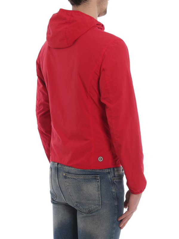 Water repellent reversible hooded jacket shop online: Colmar