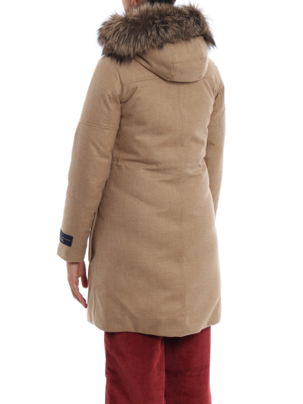Daunenmantel - Beige shop online: WOOLRICH