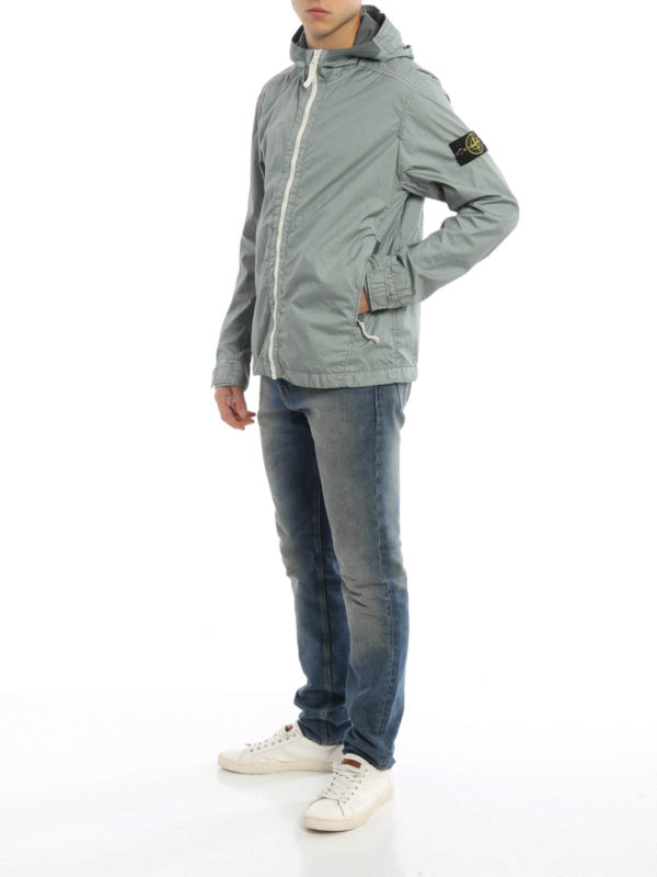 Waterproof casual jacket shop online: STONE ISLAND