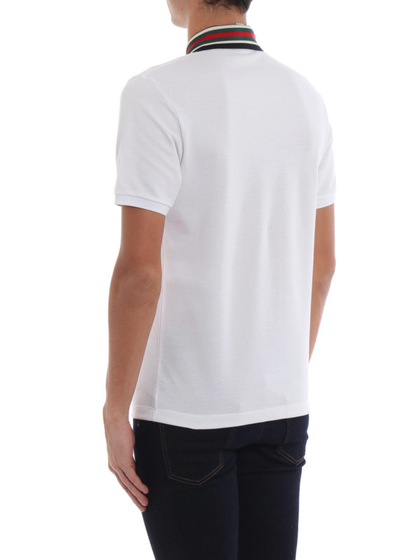 Poloshirt - Weiß shop online: GUCCI