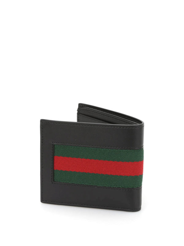 Web leather wallet shop online: GUCCI