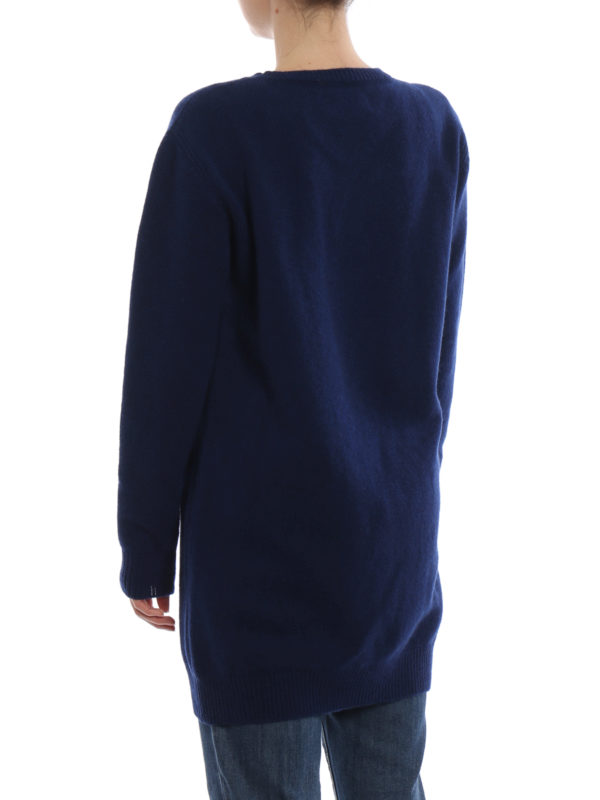 Girocollo lunga blu Wednesday shop online: ALBERTA FERRETTI