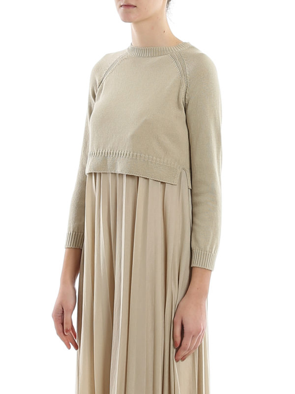 WEEKEND MAX MARA buy online Maxikleid - Beige