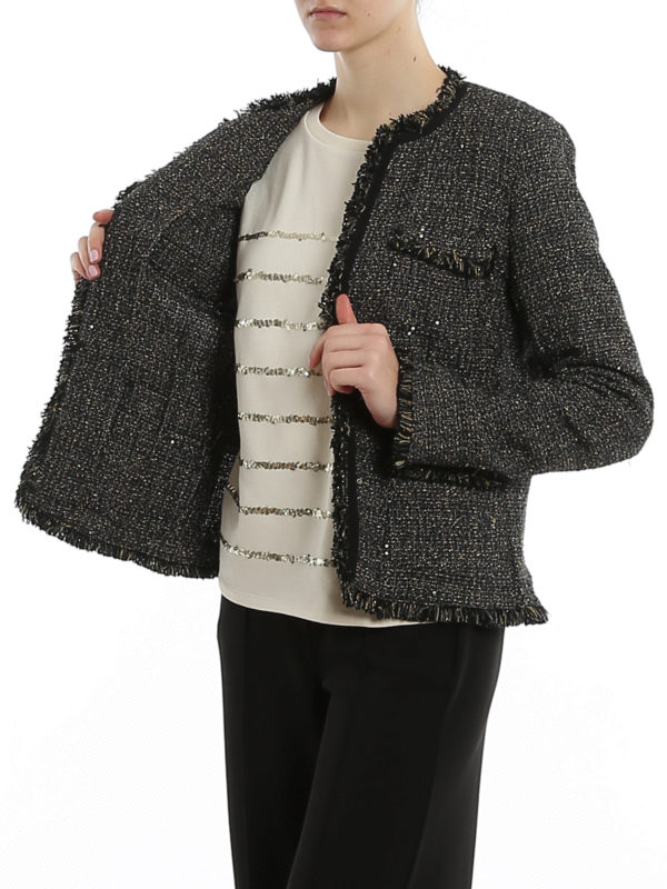 WEEKEND MAX MARA buy online Street basketweave jacket