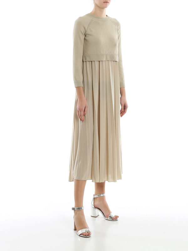 WEEKEND MAX MARA: Maxikleider online - Maxikleid - Beige