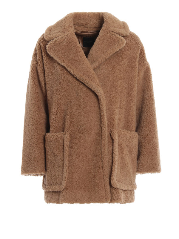 WEEKEND MAX MARA: short coats - Affine wool blend coat