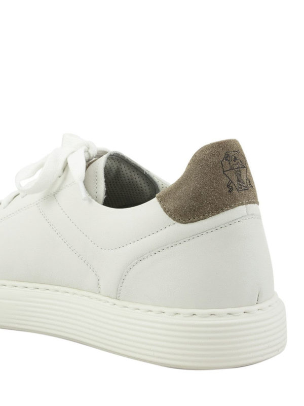 Baskets - Blanc shop online: BRUNELLO CUCINELLI