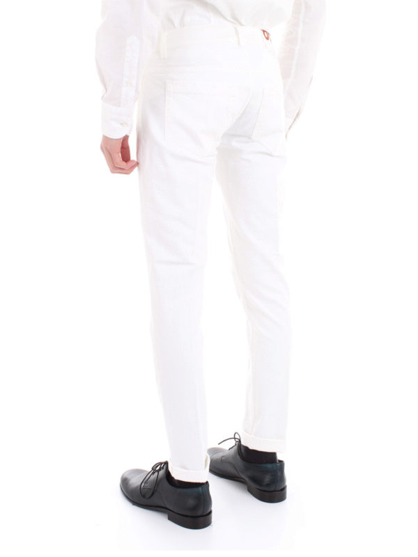 Jeans slim bianchi shop online: DONDUP