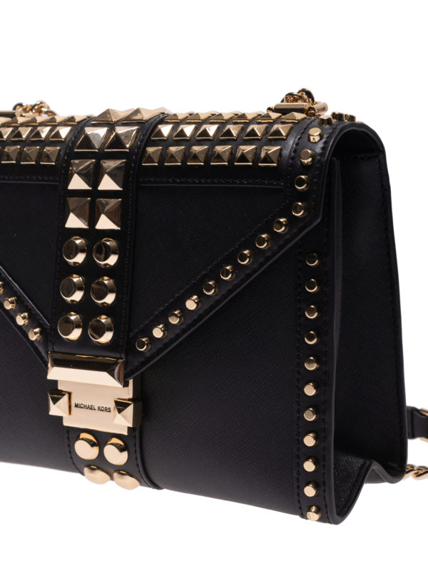 Whitney studded large bag shop online: MICHAEL KORS