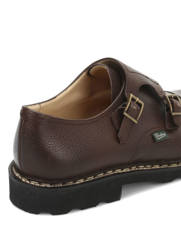 Paraboot William Marche II monk-straps|981435NOIRE–GREBENE