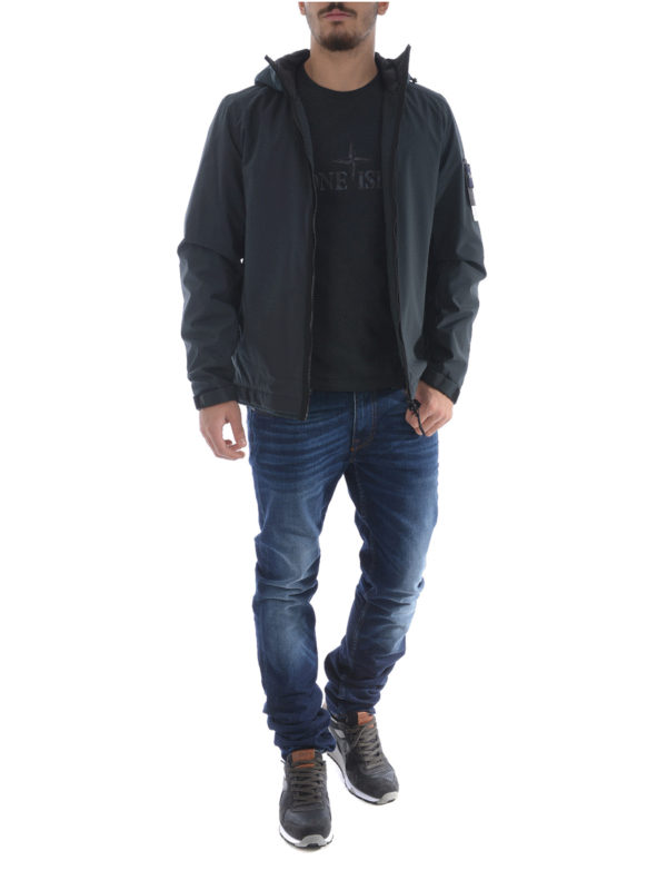 Windbreak waterproof jacket shop online: STONE ISLAND
