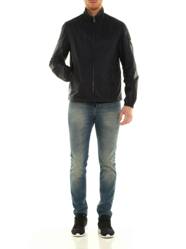 Windproof nylon jacket shop online: PRADA