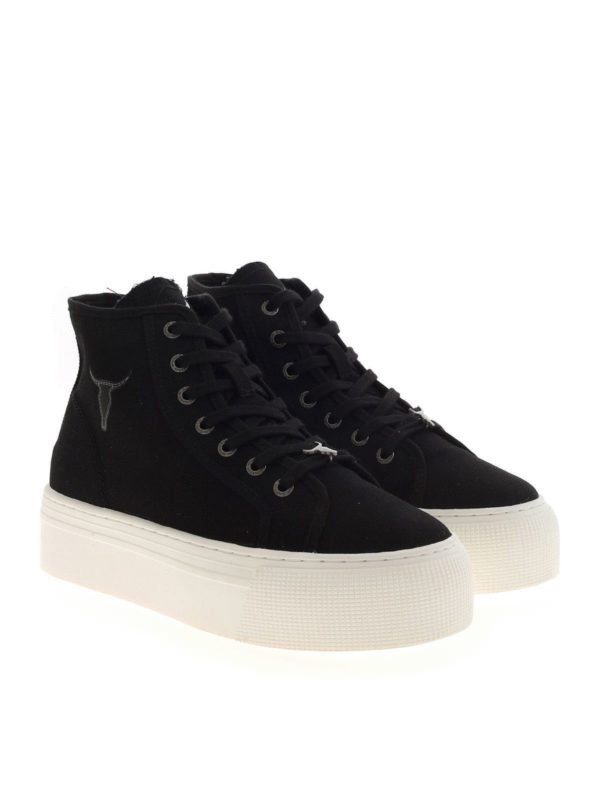 Windsor Smith: trainers online - Runaway sneakers in black