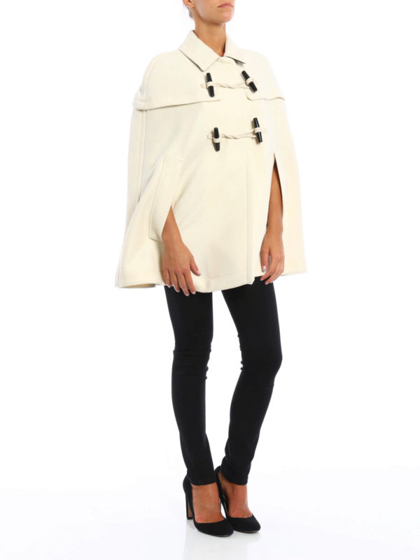 Mantella in lana e cashmere shop online: BURBERRY