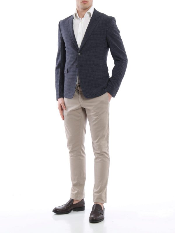 Blazer Bleu shop online: PRADA