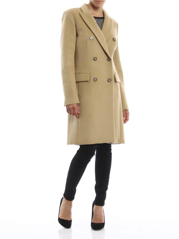 Wool blend coat shop online: MICHAEL KORS