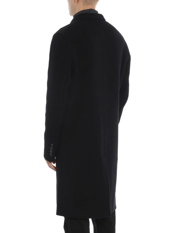Wool cashmere blend coat shop online: GIVENCHY