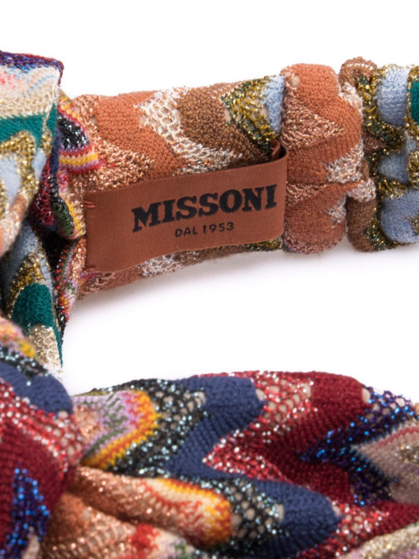 Wool headband shop online: MISSONI