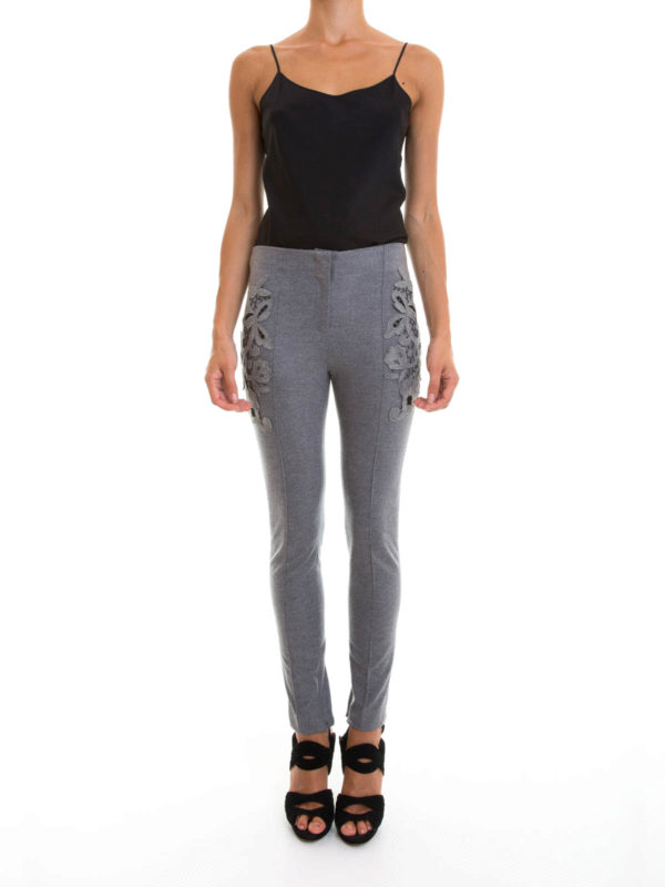 Leggins Grises shop online: BLUMARINE