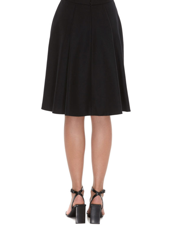 Wool skirt shop online: ALEXANDER MCQUEEN