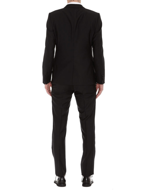 Smoking tre pezzi in lana shop online: DOLCE & GABBANA