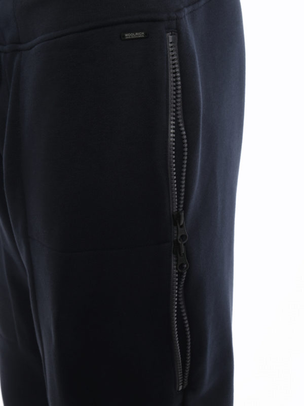WOOLRICH buy online Double zip pocket cotton sweatpants