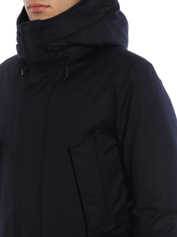 WOOLRICH buy online Parka Mountain in lana e seta