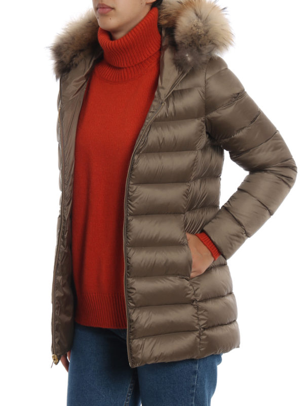 WOOLRICH buy online Daunenmantel - Taupe