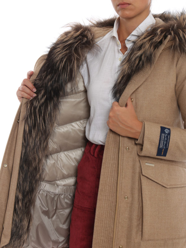 WOOLRICH buy online Daunenmantel - Beige