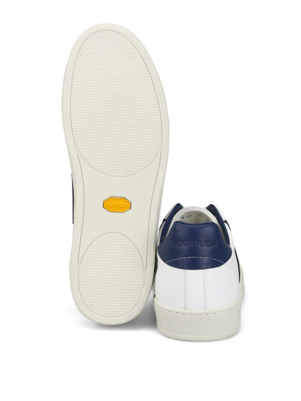 WOOLRICH buy online Sneaker basse in pelle bianca