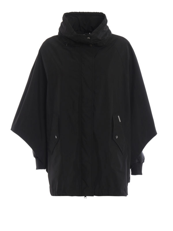 WOOLRICH: Capes &  Ponchos - High collar cape with puffer inner jacket