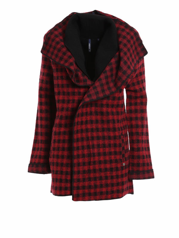 WOOLRICH: casual jackets - Check wool jacket