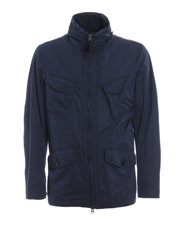 WOOLRICH: casual jackets - Crew tech fabric field jacket