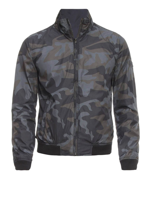 WOOLRICH: casual jackets - Reversible nylon jacket