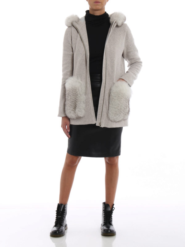 WOOLRICH: Cárdigans online - Cárdigan - Marrón Topo