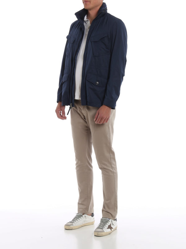 WOOLRICH: casual jackets online - Crew tech fabric field jacket
