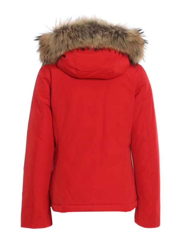 WOOLRICH: Lange Daunenmäntel online - Daunenmantel - Rot