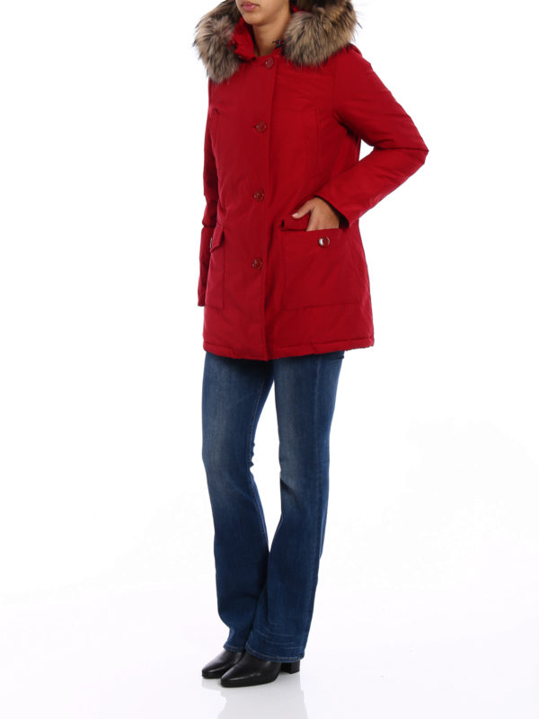Woolrich Arctic Parka Df padded red coat Red WWCPS2479CN03RED