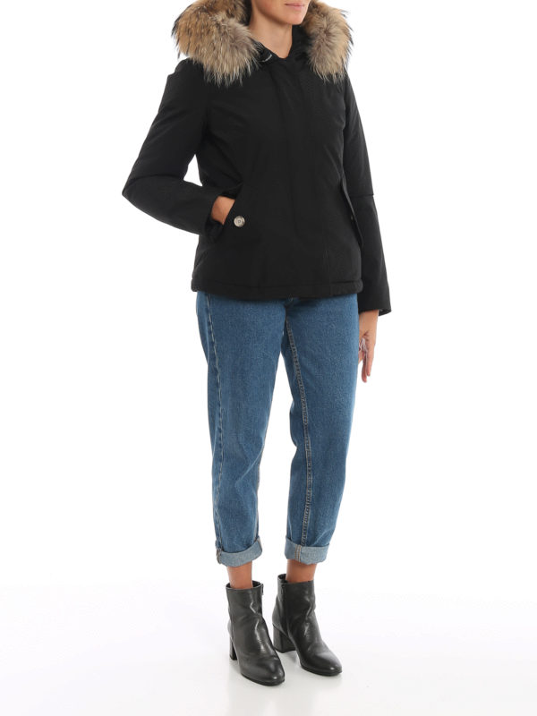 WOOLRICH: Vestes-rembourrees online - Short Arctic Parka  - Noir