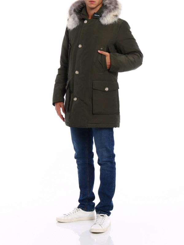 WOOLRICH: Parkas online - Parka - Dunkelgrün