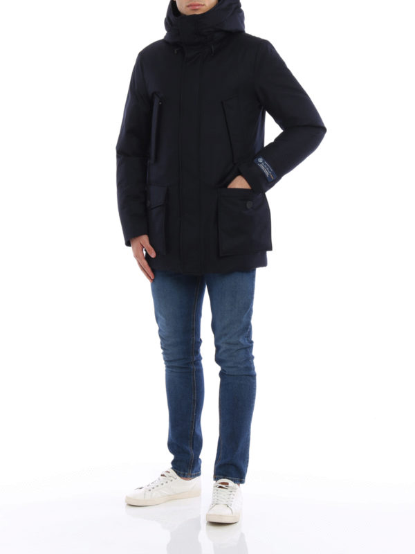 WOOLRICH: parka online - Parka Mountain in lana e seta