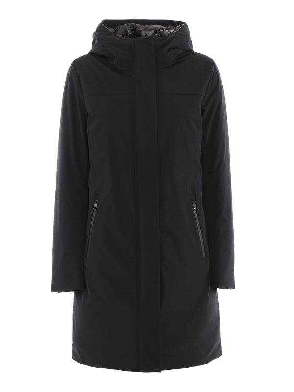 WOOLRICH: padded coats - Stretch Boulder coat