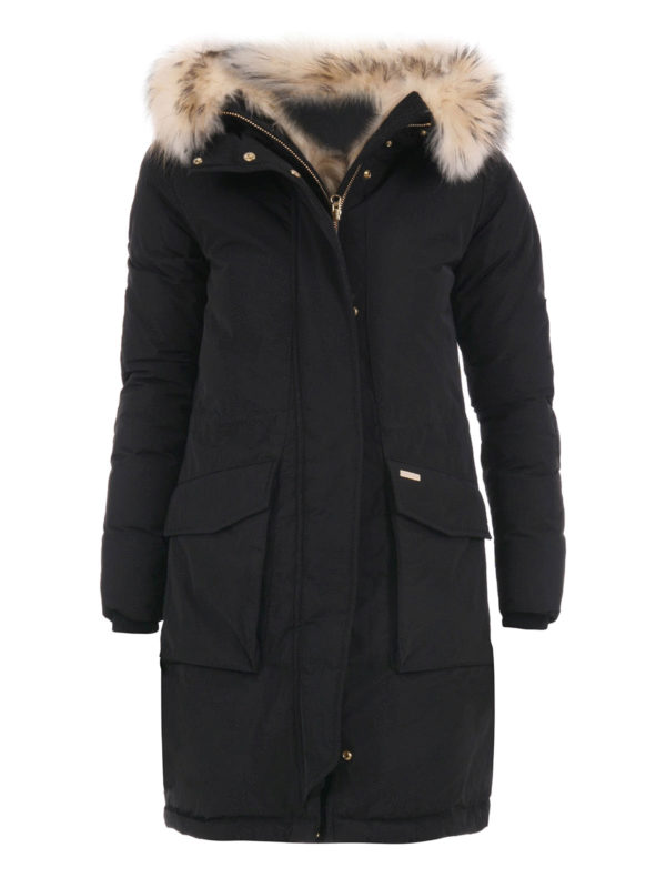 WOOLRICH: パーカー - パーカー レディース - 黒