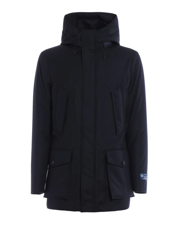 WOOLRICH: parka - Parka Mountain in lana e seta