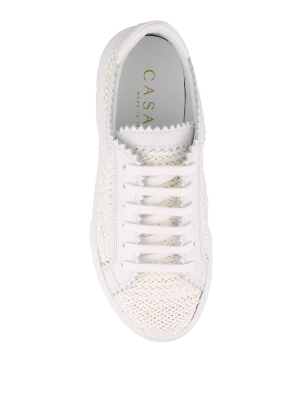 Baskets - Blanc shop online: Casadei