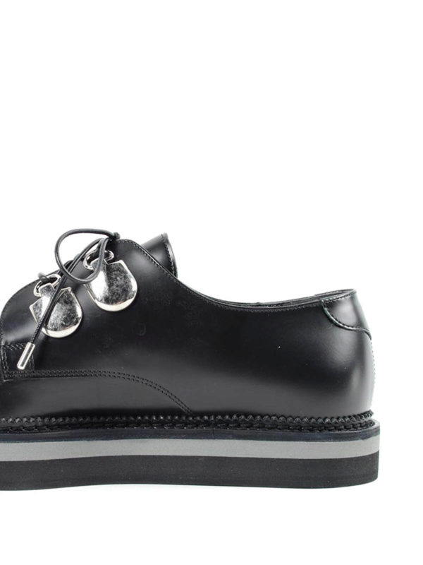 Woven lace-ups shop online: ALEXANDER MCQUEEN