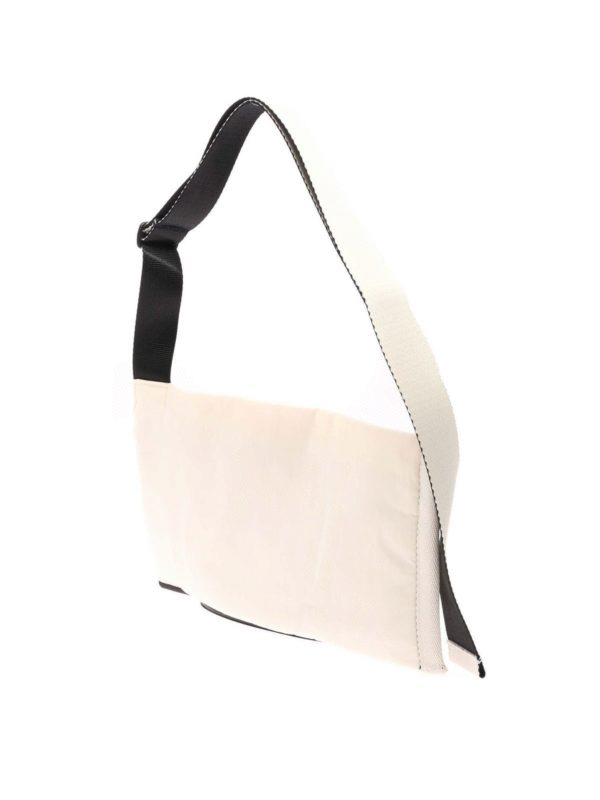 Y-3: cross body bags online - CH3 Sacoche  shoulder bag in white
