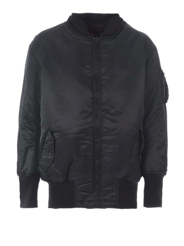 Y3: bombers - Reversible oversized bomber jacket